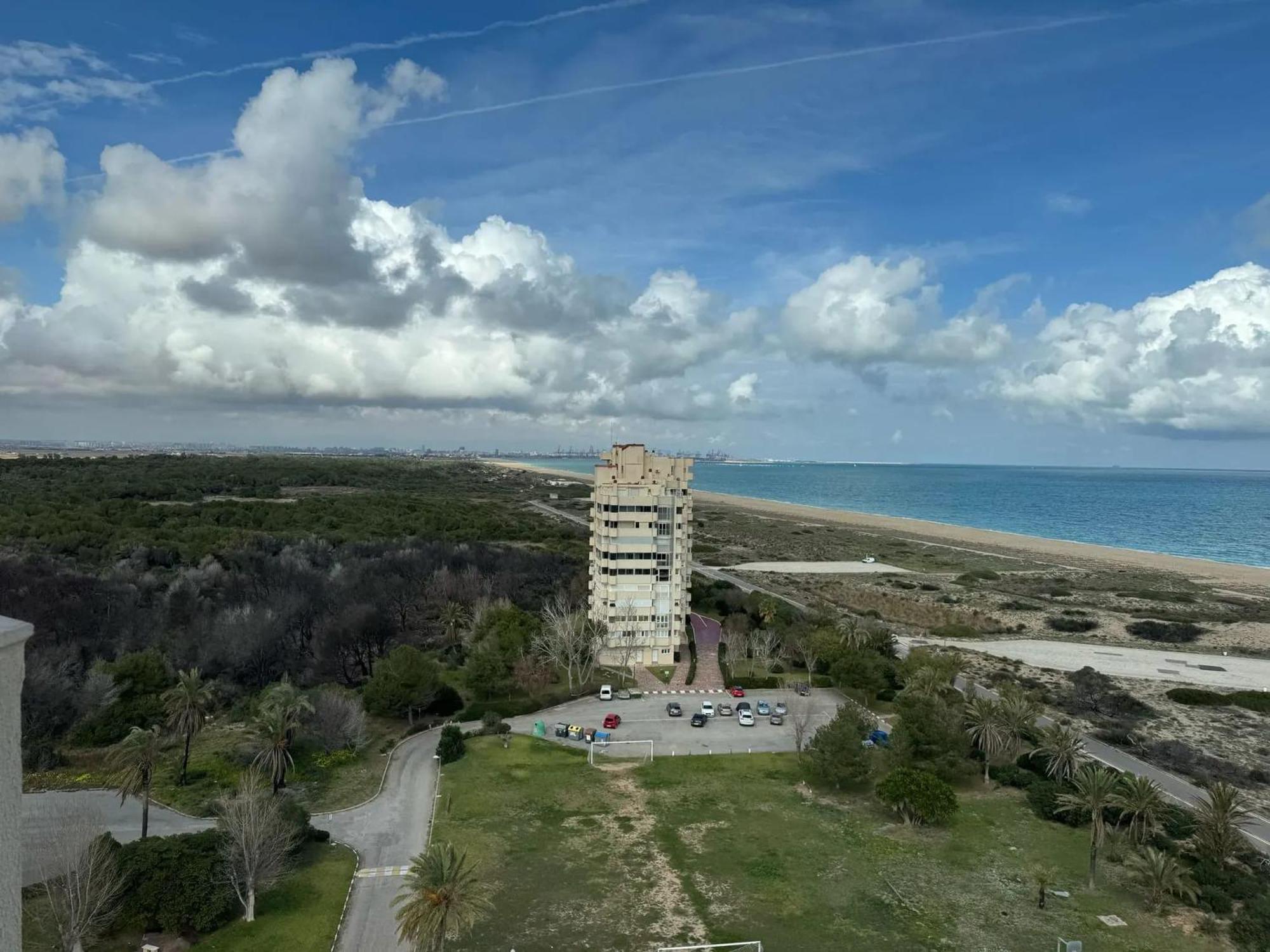 Spacious Apartment In Valencia With Sea View - 160 Sqm Valência Exterior foto